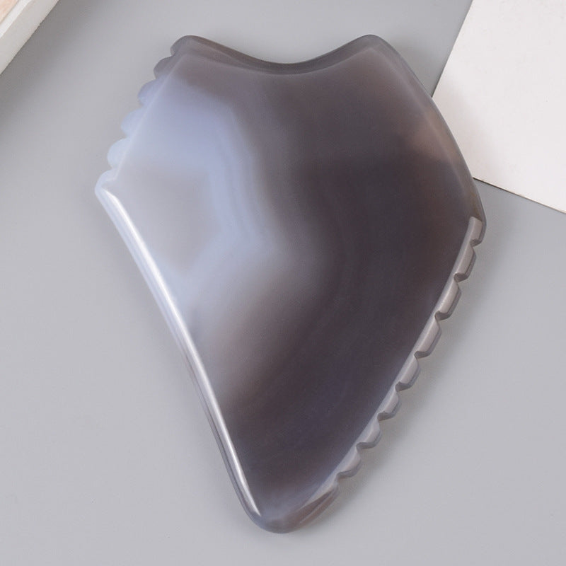 Natural Grey Agate Gua Sha Board Series
