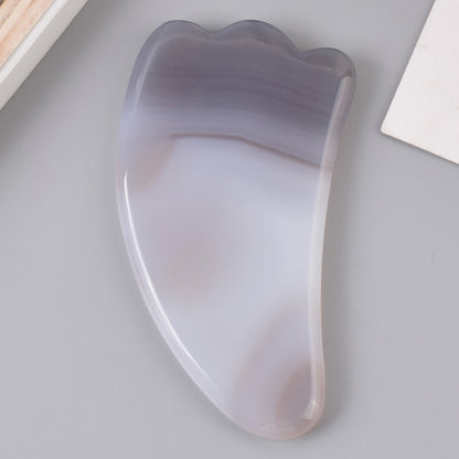 Natural Grey Agate Gua Sha Board Series