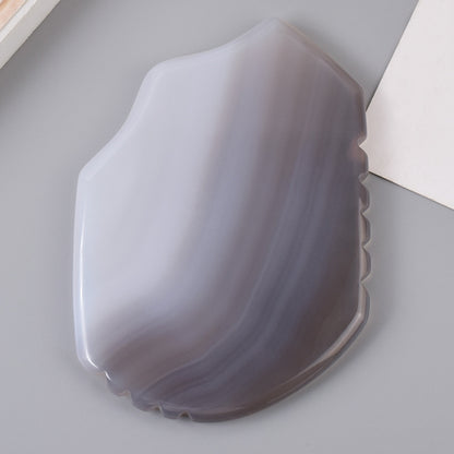 Natural Grey Agate Gua Sha Board Series