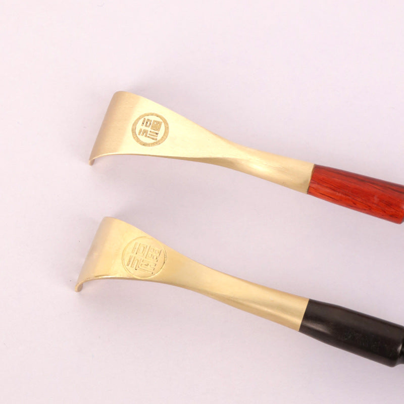 Sandalwood & Brass Back Scratcher, Portable Itch Relief Tool