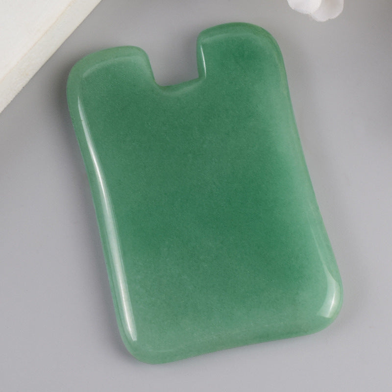 Natural Dongling Jade Gua Sha Board Series – Facial & Body Massage Tool