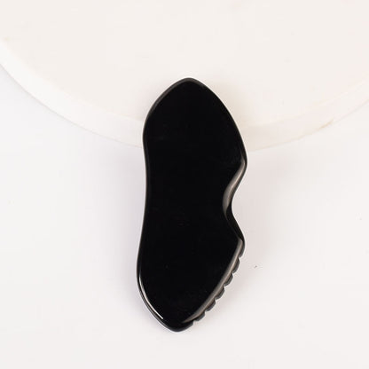 Natural Obsidian Gua Sha Board Series– Facial & Body Massage Tool