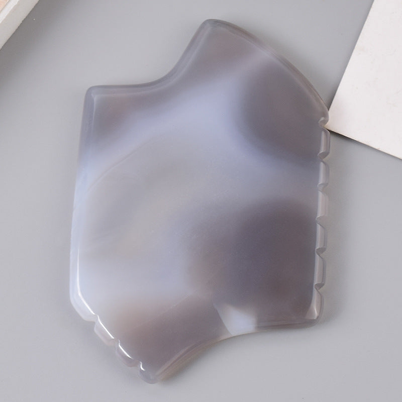Natural Grey Agate Gua Sha Board Series