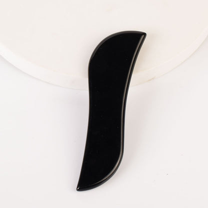 Natural Obsidian Gua Sha Board Series– Facial & Body Massage Tool