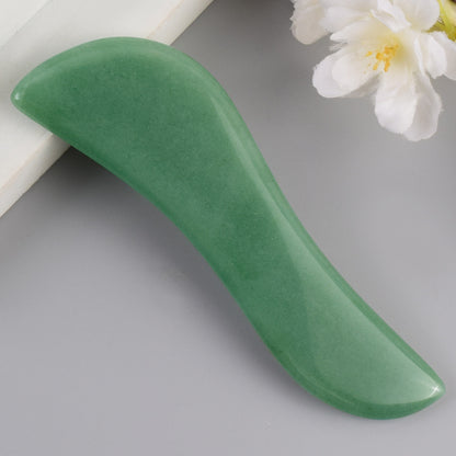 Natural Dongling Jade Gua Sha Board Series – Facial & Body Massage Tool