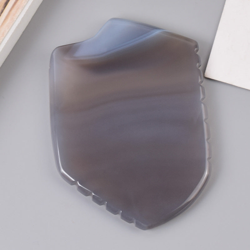 Natural Grey Agate Gua Sha Board Series