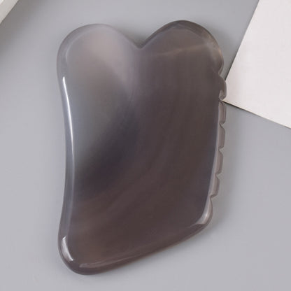Natural Grey Agate Gua Sha Board Series