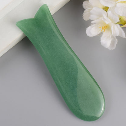 Natural Dongling Jade Gua Sha Board Series – Facial & Body Massage Tool